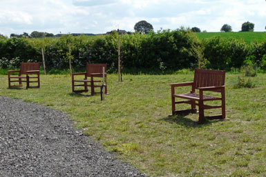Relax in a peaceful setting